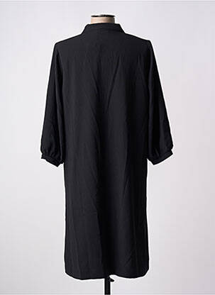 Rochie midi mâneci 3/4 mâneci 3/4 negru GEISHA femeie