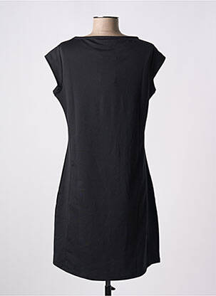 Rochie scurtă mâneci scurte mâneci scurte negru KALISSON femeie