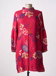 Rochie scurtă mâneci lungi mâneci lungi roz LA FIANCEE DU MEKONG femme