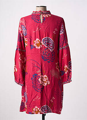 Rochie scurtă mâneci lungi mâneci lungi roz LA FIANCEE DU MEKONG femeie