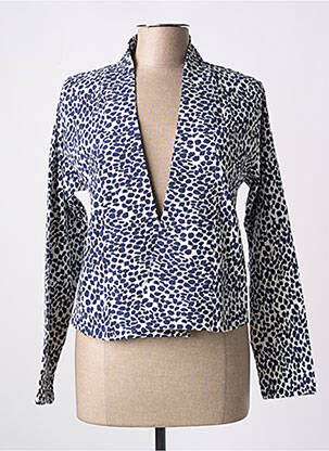 Jachete casual albastru POISSONS BLANCS femeie