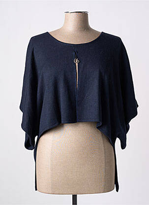 Pulover albastru POISSONS BLANCS femeie