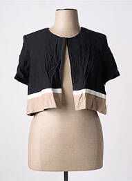 Bolero guler rotund negru CHRISTINE LAURE femme