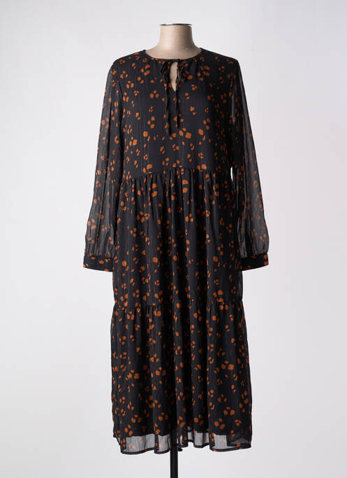 Rochie lungă negru GEISHA femeie