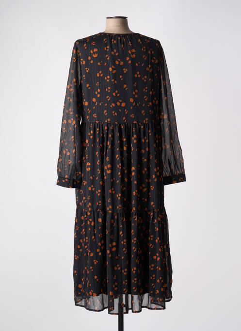 Rochie lungă negru GEISHA femeie