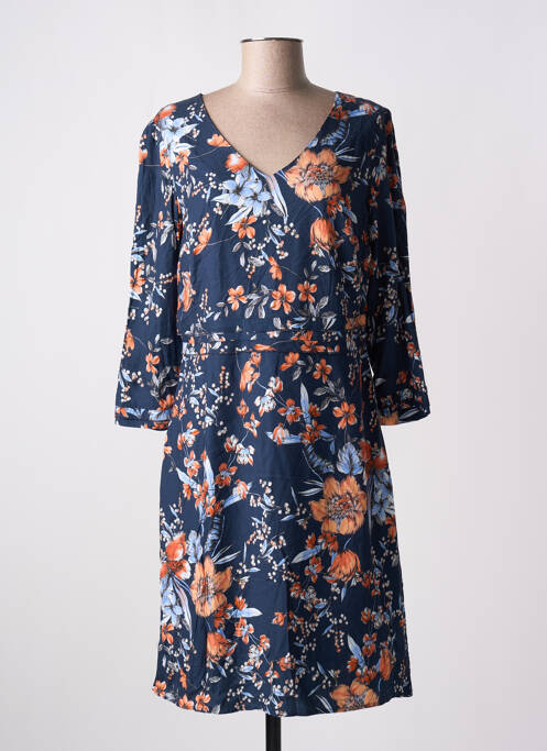 Rochie midi albastru JULIE GUERLANDE femeie