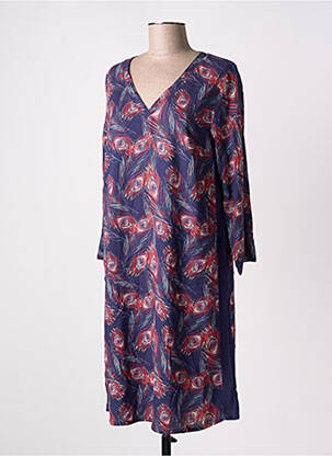 Rochie midi albastru LA FIANCÉE femeie