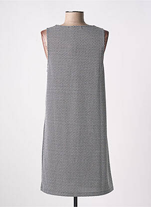 Rochie midi imprimeu fantezie bretele subțiri negru SEE THE MOON femeie