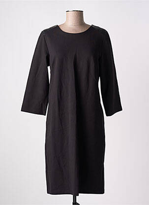 Rochie midi mâneci lungi mâneci lungi negru C'EST BEAU LA VIE femeie