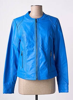Jachete casual guler rotund albastru B.YOUNG femeie