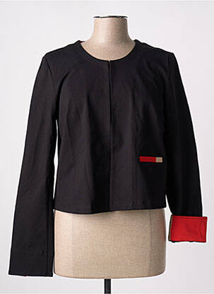 Jachete casual guler rotund negru DIANE LAURY femeie