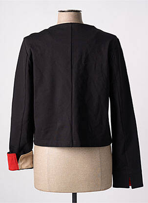 Jachete casual guler rotund negru DIANE LAURY femeie