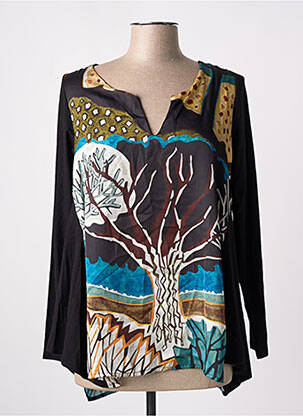 Bluză negru POISSONS BLANCS femeie