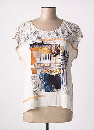 Top bej JULIE GUERLANDE femeie