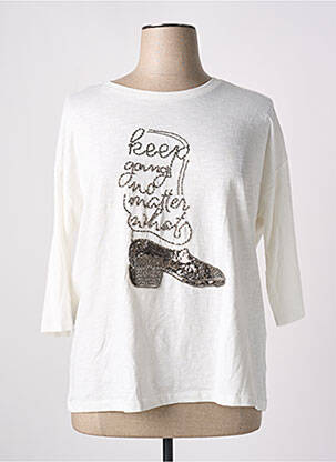 Tricou alb S.OLIVER femeie