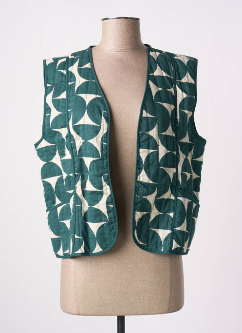 Vestă fără mâneci verde B.YOUNG femeie