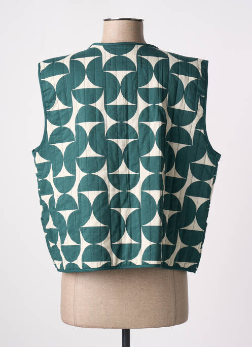 Vestă fără mâneci verde B.YOUNG femeie