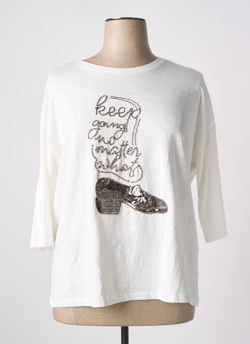 Tricou alb S.OLIVER femeie