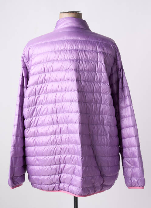 Geacă matlasată buzunare fără glugă violet CISO femme