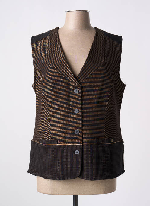 Vestă fără mâneci negru CHRISTINE LAURE femeie