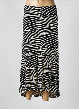 Fustă midi negru GEISHA femeie