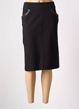 Fustă midi negru CHRISTINE LAURE femeie