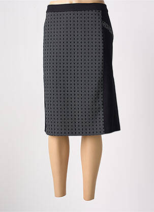 Fustă midi negru CHRISTINE LAURE femeie