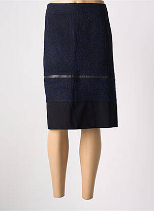 Fustă midi albastru CHRISTINE LAURE femeie