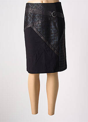 Fustă midi negru CHRISTINE LAURE femeie