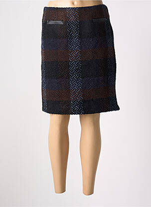 Fustă midi albastru CHRISTINE LAURE femeie