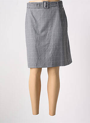 Fustă midi gri JULIE GUERLANDE femeie