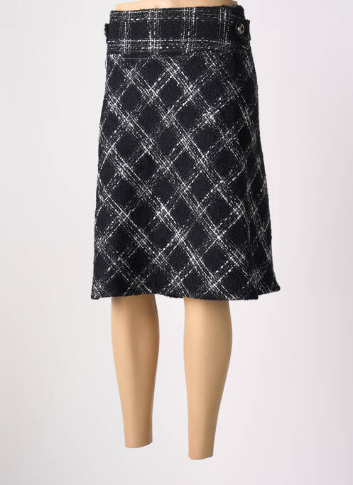 Fustă midi negru CHRISTINE LAURE femeie