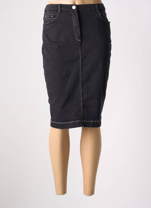 Fustă midi negru CHRISTINE LAURE femeie