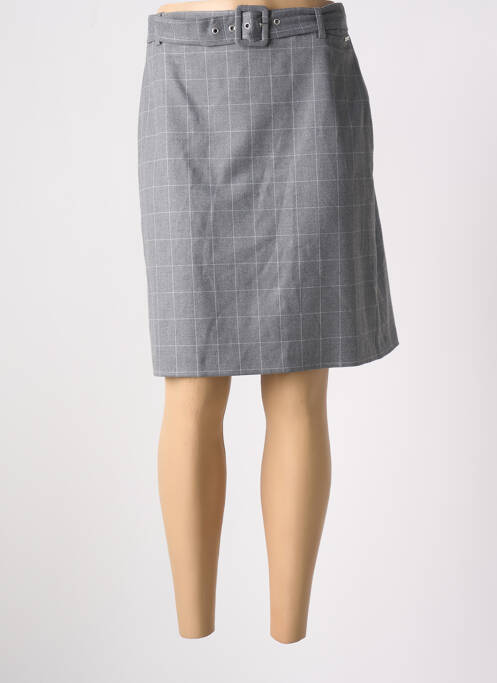 Fustă midi gri JULIE GUERLANDE femeie