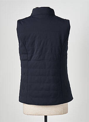 Geacă matlasată buzunare fără glugă albastru GAZE femeie