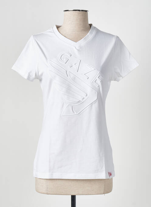 Tricou alb GAZE femeie