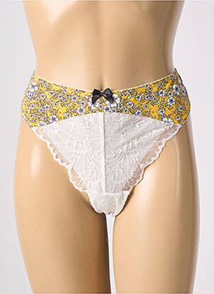Tanga tanga galben ESCORT femeie