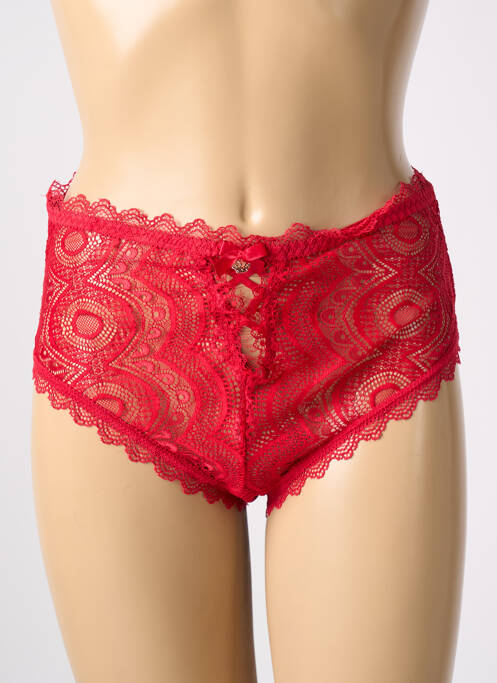 Chilot cu talie înaltă roșu ESCORT femeie