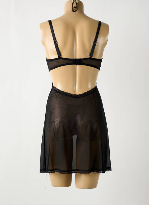 Nuisetă/combinetă negru ESCORT femeie