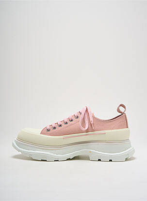 Adidași vârf rotund toc de 4 la 6 cm roz ALEXANDER MCQUEEN femeie