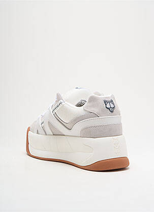 Adidași vârf rotund toc platformă gri NAKED WOLFE unisex