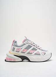 Adidași țesătură satinată toc de 4 la 6 cm roz NAKED WOLFE femme