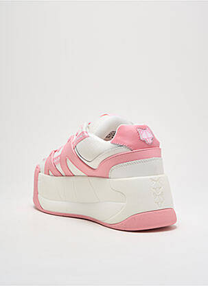Adidași toc platformă toc de 4 la 6 cm roz NAKED WOLFE femeie