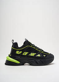 Adidași țesătură satinată vârf rotund galben NAKED WOLFE homme
