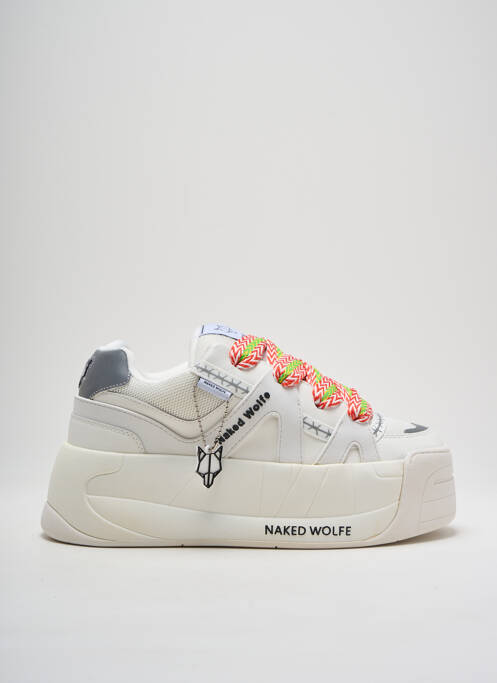 Adidași alb NAKED WOLFE unisex