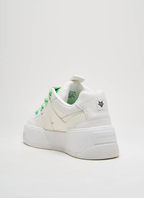 Adidași alb NAKED WOLFE unisex