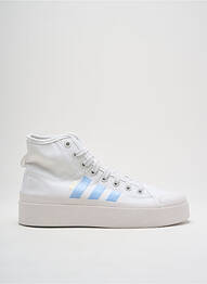 Adidași platformă toc de 4 la 6 cm alb ADIDAS femme