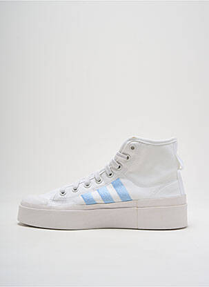 Adidași platformă toc de 4 la 6 cm alb ADIDAS femeie
