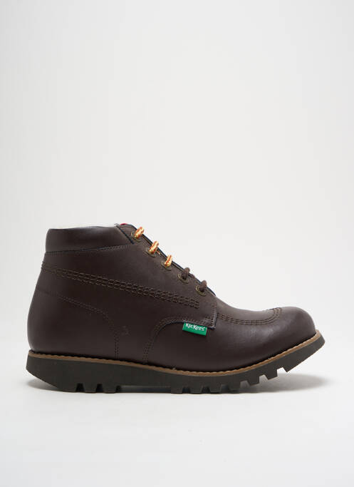 Botine/Ghete maro KICKERS bărbat