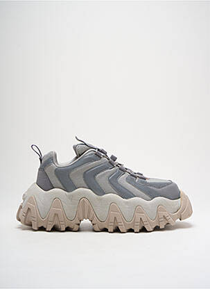 Adidași material neted toc platformă gri EYTYS bărbat